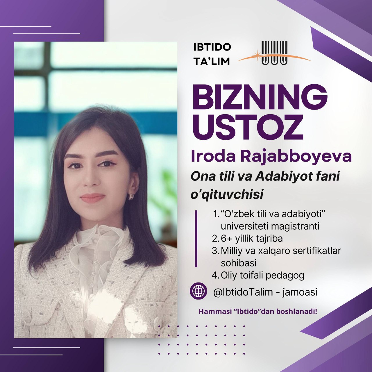 Iroda Rajabboyeva